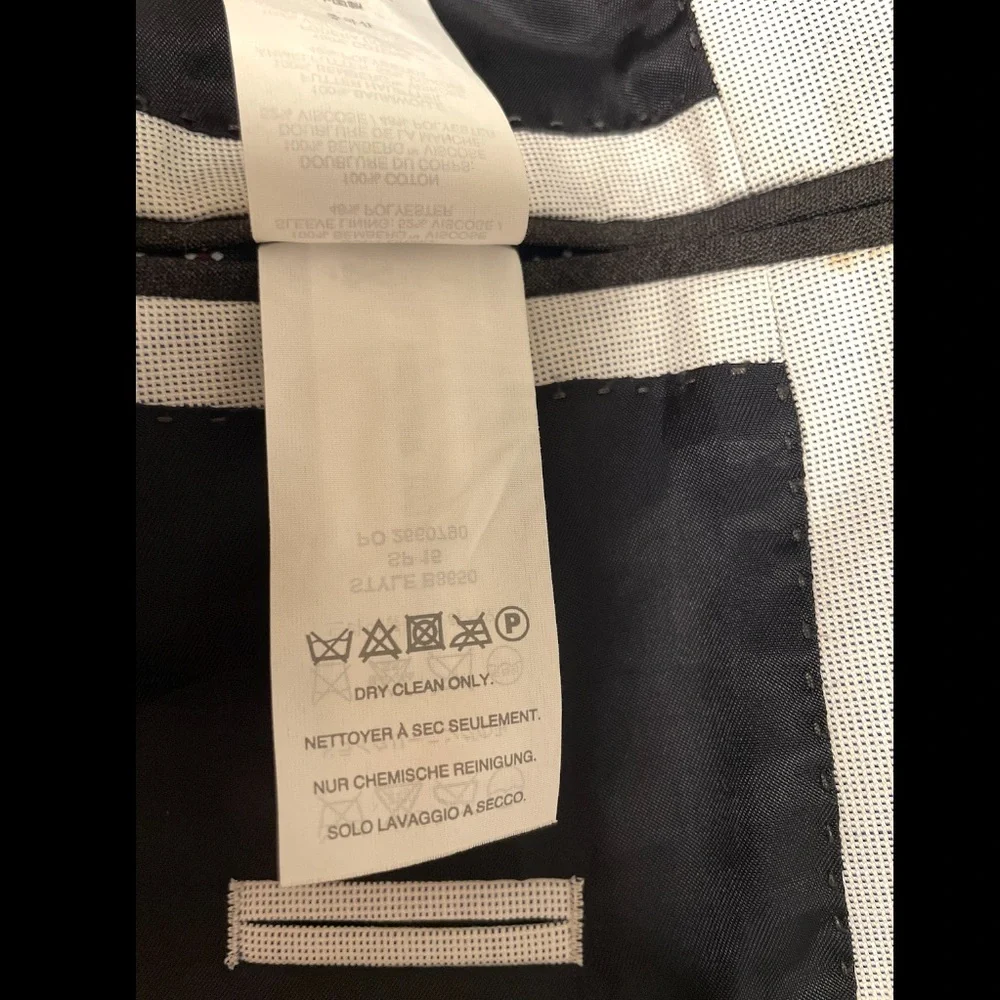 J. Crew Ludlow Slim Fit Tessuti di Sondrio Cotton Pale Blue Jacket Blazer 42R